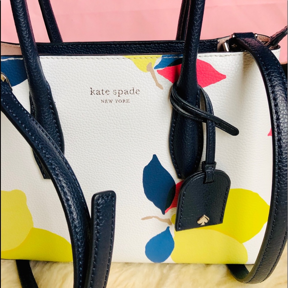 Kate Spade White Small Lemon Zest Satchel - Picture 4 of 5